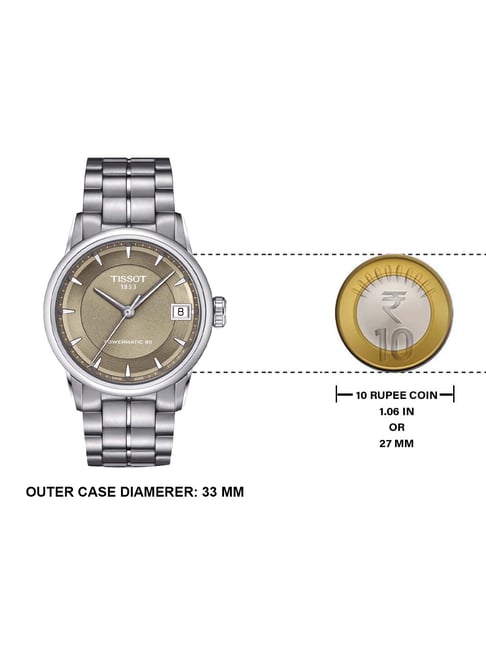 Buy Tissot Luxury Powermatic 80 Lady T0862071130100 at Best Price @ Tata  CLiQ