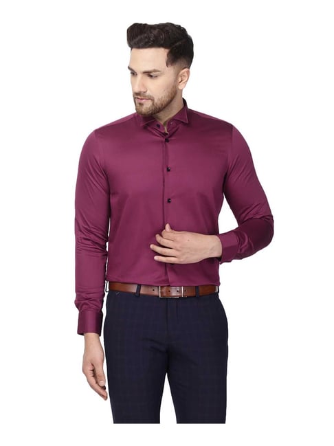 Purple Shirt F/S (BLACKBERRY) - W & G