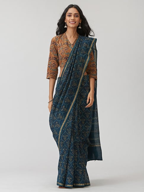 Buy Saris & Blouses for Women Online at Fabindia