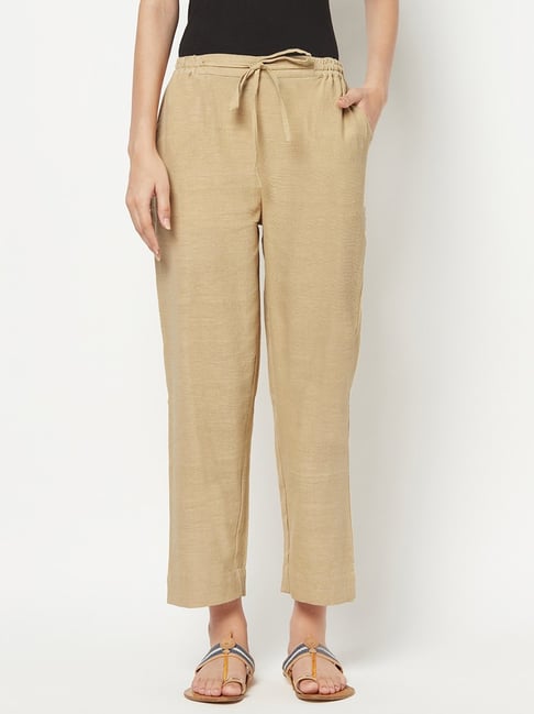 Fabindia Beige Cotton Pants-picture-30