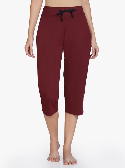 Sweet Dreams Brown Slim Fit Capris