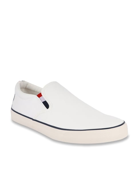 U S Polo Assn U.S. Polo Assn. Men's Fitz White Casual Sneakers