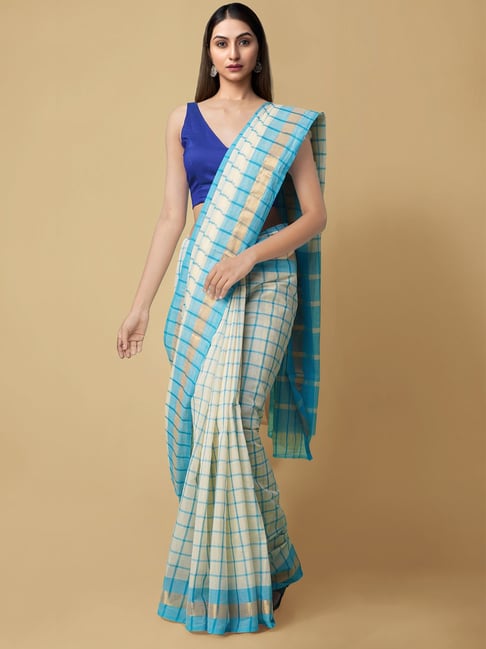 Mangalagiri pure handloom cotton langavoni design saree – www.vannamayil.com