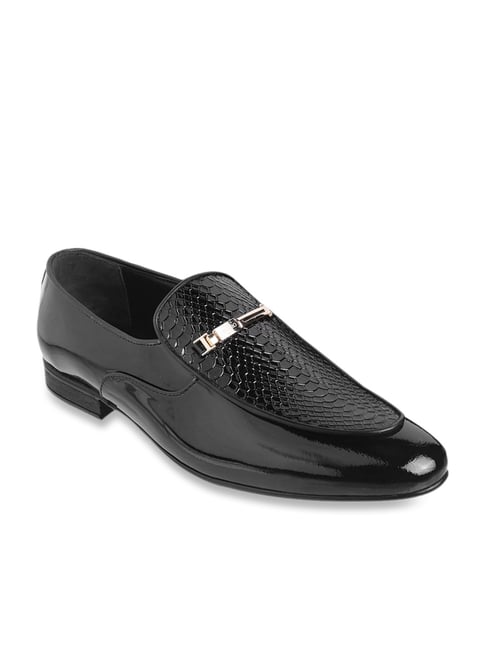 Metro black clearance formal shoes