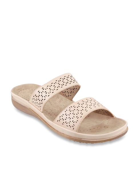 Metro Women's Beige Comfort Sandal