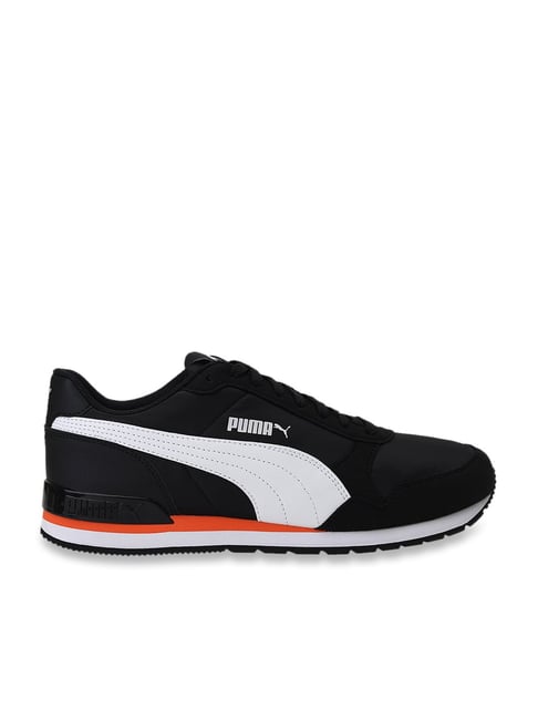 Puma Unisex Rigel IDP Black Casual Sneakers