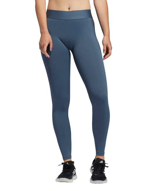 Buy Adidas Green Slim Fit High Rise Tights for Women's Online @ Tata CLiQ