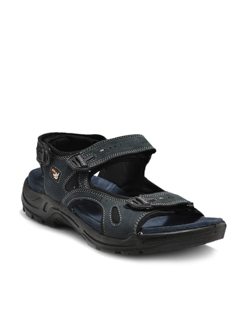 Buy Woodland Men's Navy Floater Sandals 