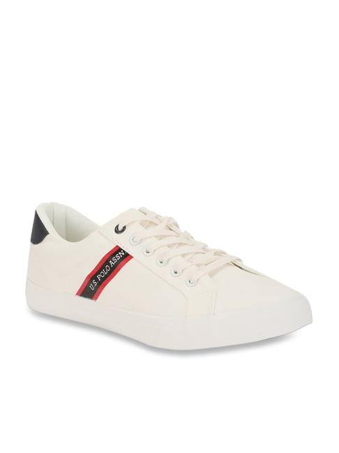 U S Polo Assn U. S. Polo Assn. Men's Gaiman 2.0 White Casual Sneakers