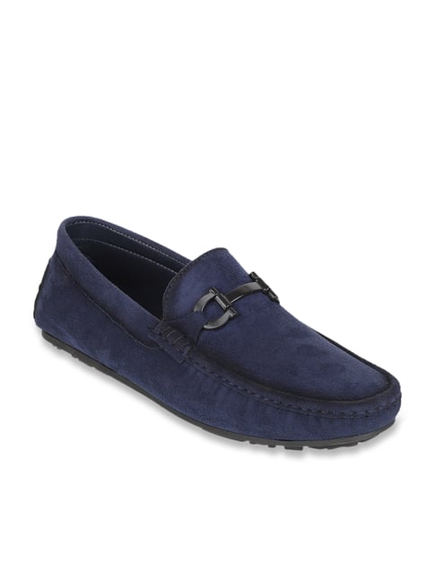 Carlton London Men's Navy Casual Loafers