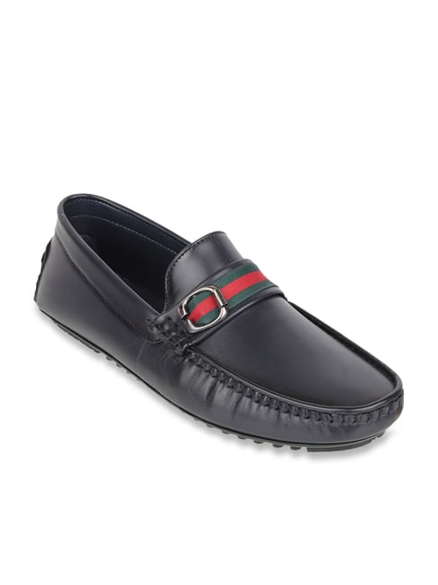 Carlton London Men's Navy Casual Loafers