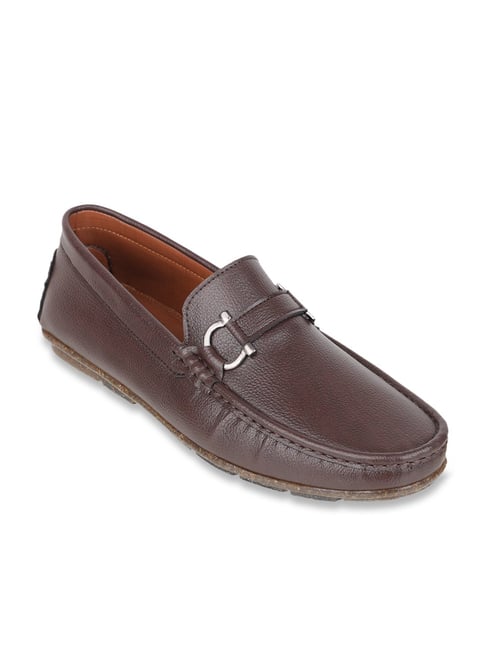 Carlton London Men's Brown Casual Loafers