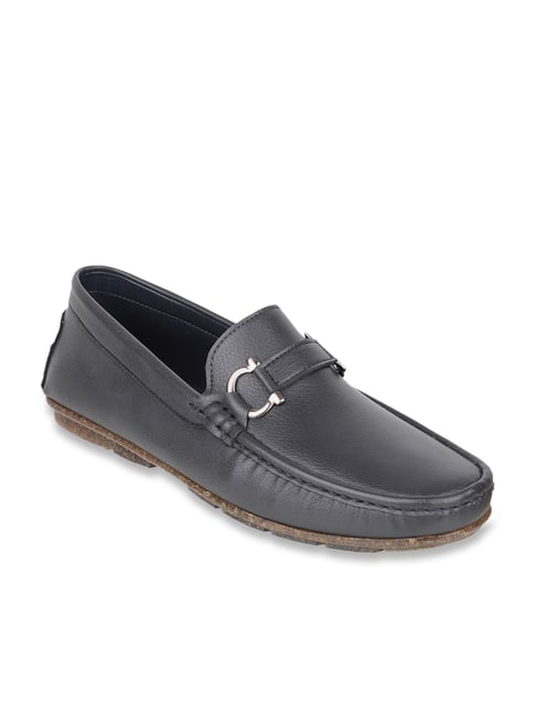 Carlton London Men's Grey Casual Loafers