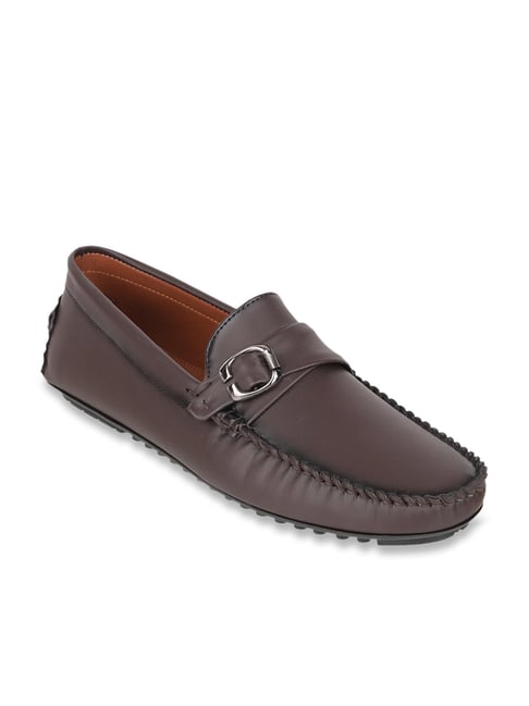 Carlton London Men's Brown Casual Loafers