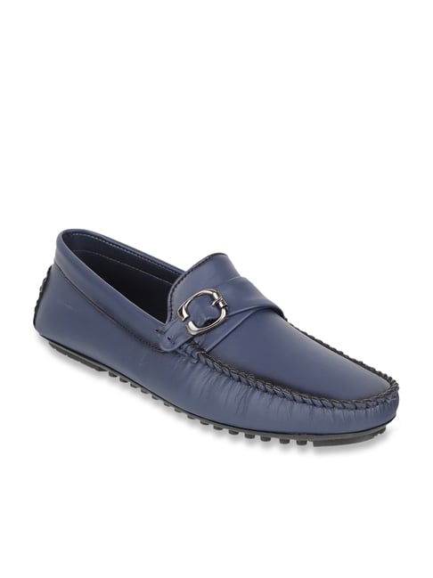 Carlton London Men's Navy Casual Loafers