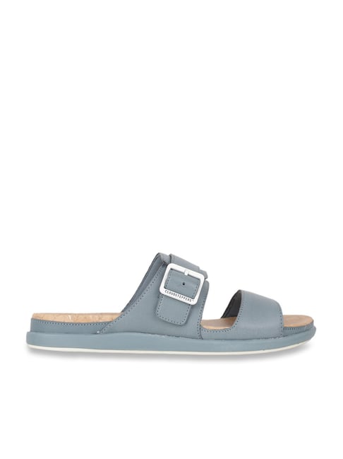 Clarks Women's Step June Blue Casual Sandals