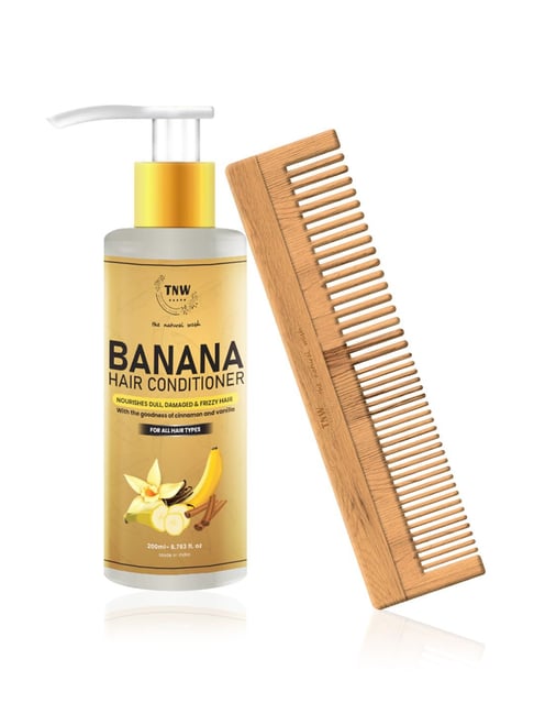 TNW-The Natural Wash Banana Conditioner & Neem Comb-picture-10