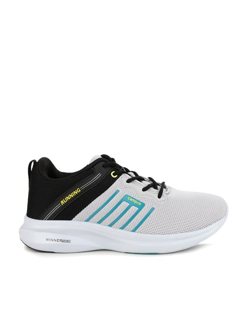 campus men grey running shoes