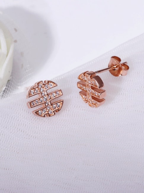 Giva 925 Sterling Silver Rose Gold Tiara Stud Earrings For Women Buy Giva  925 Sterling Silver Rose Gold Tiara Stud Earrings For Women Online at Best  Price in India  Nykaa