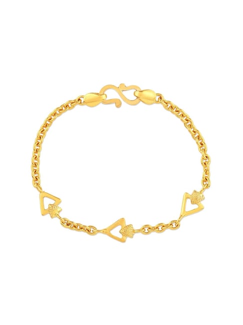 22 kt 18.70 GM Handmade Gold Baby Bangles | Indian Gold Jewelry