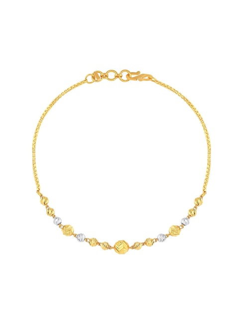22k Plain Gold Bracelet JGS-2301-00038 – Jewelegance