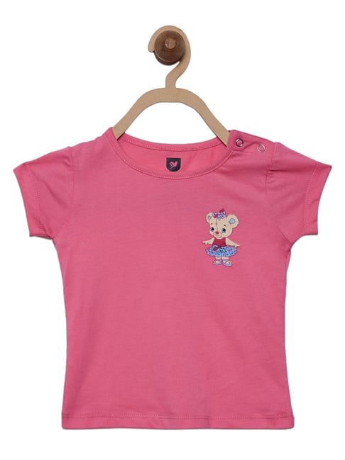 612 League Kids Pink Printed Top