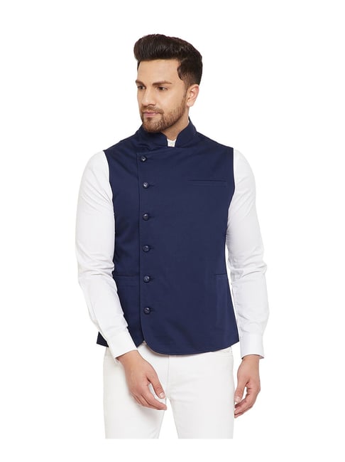 Hypernation solid hot sale men's waistcoat