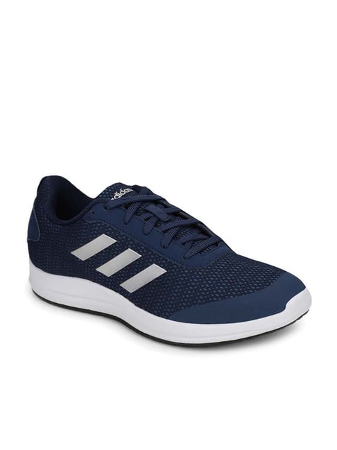 Adidas navy outlet blue running shoes