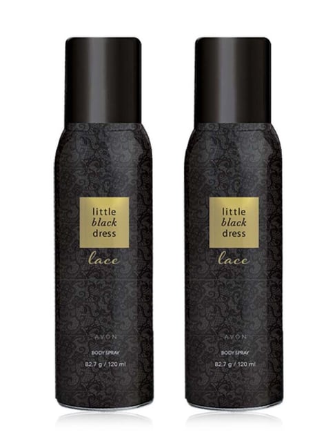 Buy Avon Little Black Dress Lace Body Spray Pack of 240 ml - Main Image