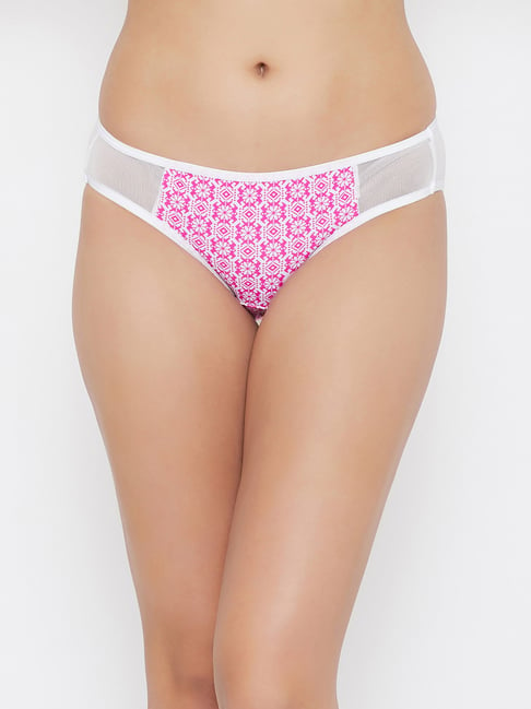 Buy Clovia Pink High Waist Hipster Panty for Women Online @ Tata CLiQ