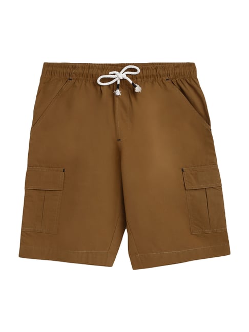 Li'l Tomatoes Kids Khaki Cotton Shorts