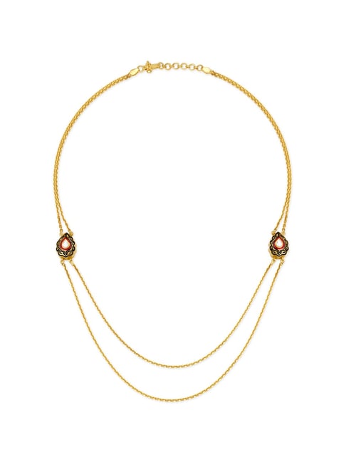 Tanishq 18 carat sale gold chain