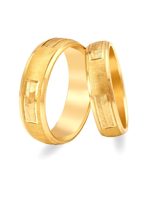 Touch of Romance Couple Rings-demhanvico.com.vn