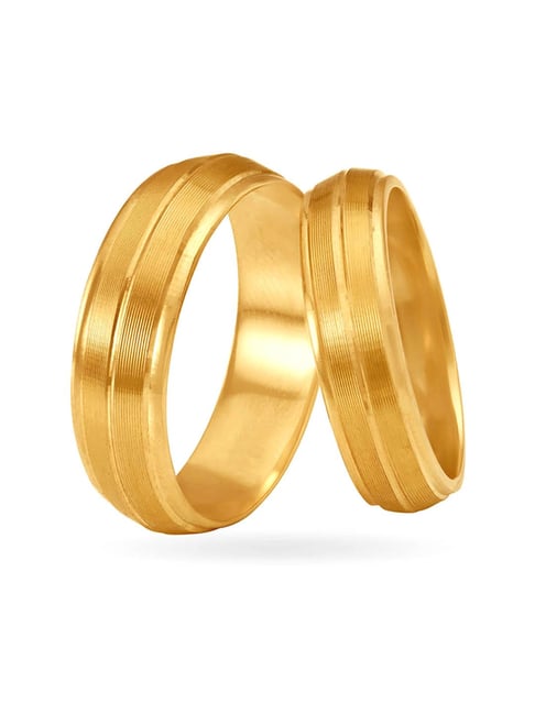 Buy 22k The Eternal Connection Gold Rings Online from Vaibhav Jewellers