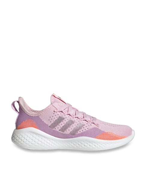 Adidas Women's FLUIDFLOW 2.0 Blush Pink Running Shoes