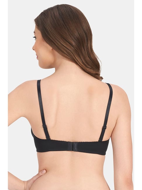 Amante Black Non Wired Non Padded Full Coverage Bra