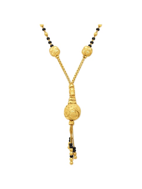 Tanishq gold mangalsutra hot sale designs with price list