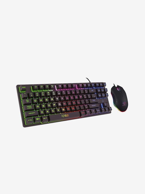 EvoFox X-Team Fireblade TKL Gaming Keyboard and Mouse Combo (Black)