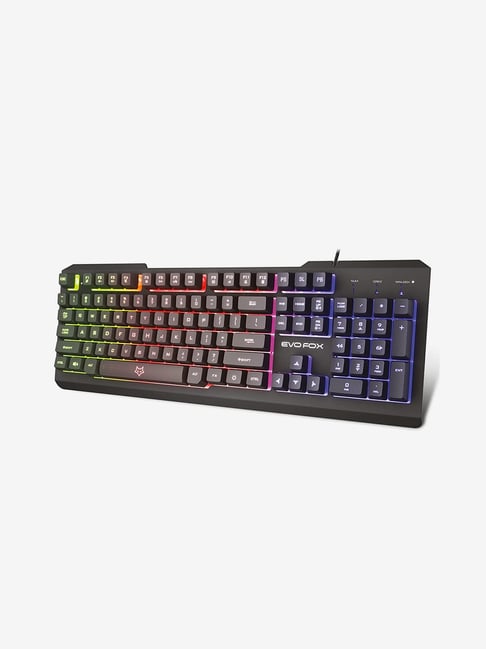 EvoFox WarHammer Gaming Keyboard with Breathing Effects LED Backlit (Black)