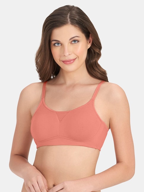 Amante Canyon Clay Non Wired Non Padded Full Coverage Bra Price in India