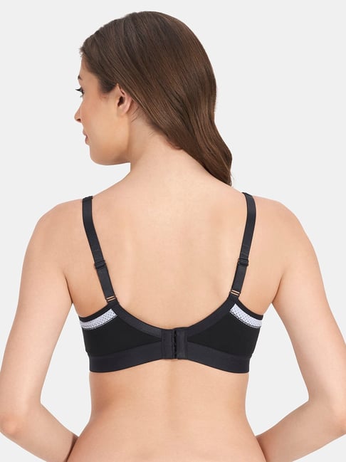 Buy Amante Black Non Wired Non Padded Full Coverage Bra for Women