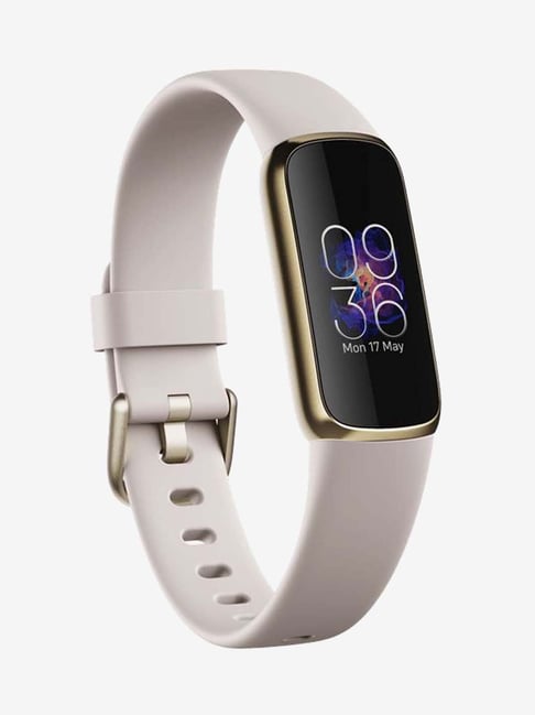 Fitbit Luxe Health & Fitness Tracker (Lunar White/Soft Gold)