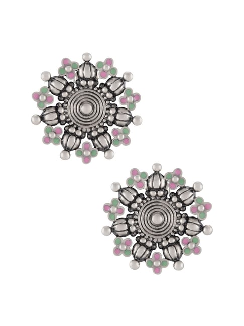 Chandrika Lotus Chakra Earrings