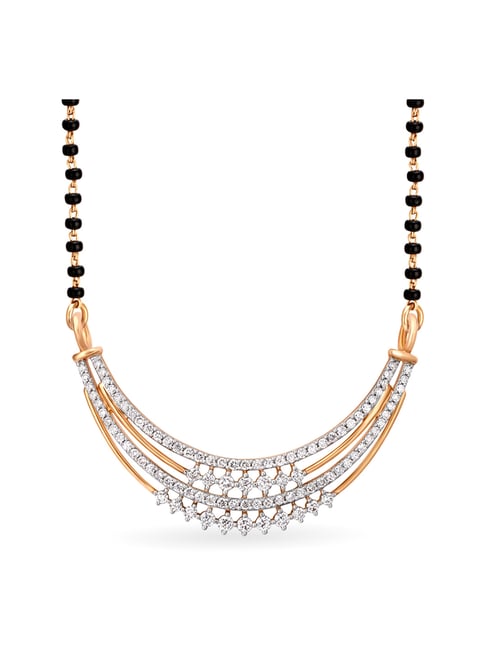 Tanishq gold diamond on sale mangalsutra