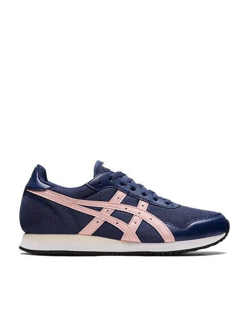 Buy Asics Women's Tiger Runner Thunder Blue Casual Sneakers for