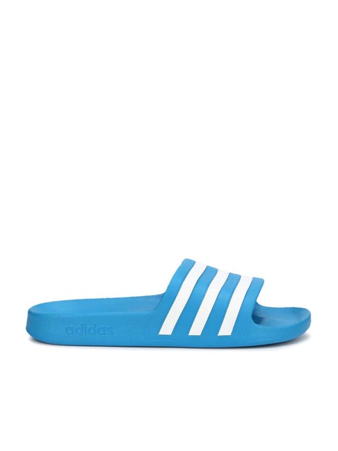 Adidas Men's ADILETTE AQUA Blue Slides