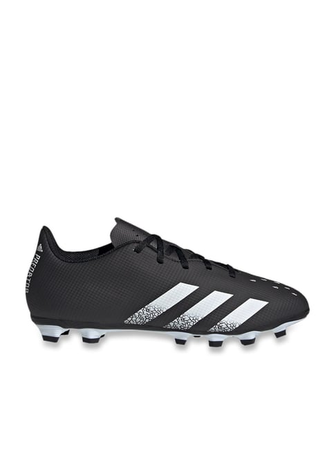 Adidas Men's PREDATOR .4 FxG Core Black Football Shoes