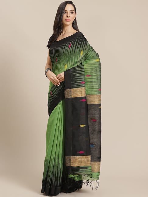 Brown Plain Silk Saree – Leemboodi