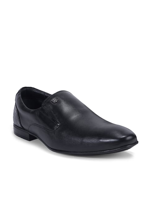 Woods Men's Black Formal Slip-Ons