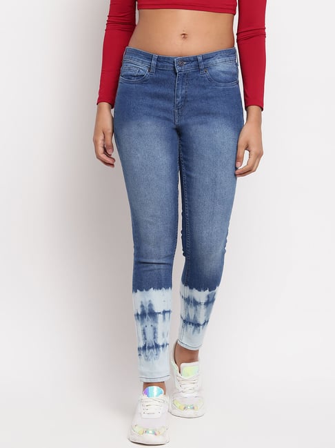 Tales & Stories Blue Mid Rise Jeans